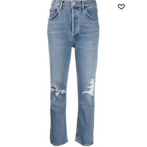 AGOLDE Riley ripped knees 24